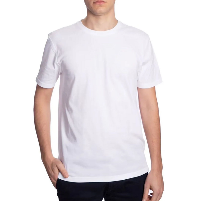Basic T-shirt TEE White style BTT25E 