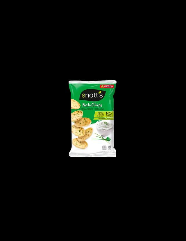 Grefusa Snatt's Natuchips Sour Cream - 65g