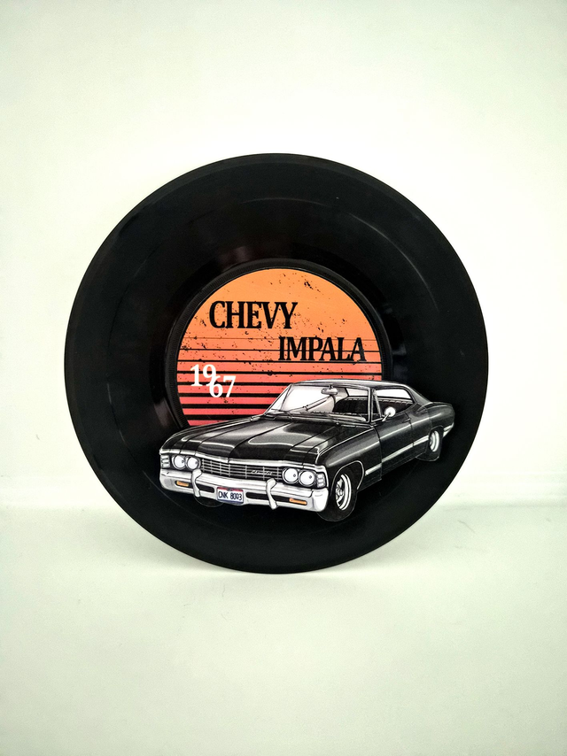 Chevy Impala en 3D sur 45 tours