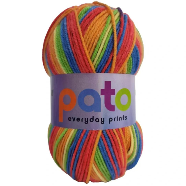 Cygnet Pato Everyday Prints DK 100g - 690 Rainbow