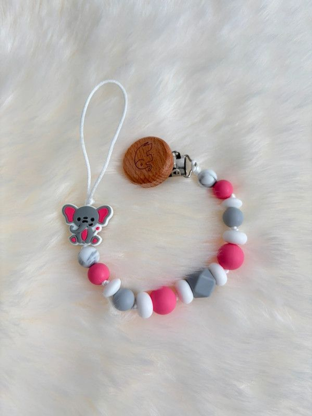 Attache tétine Éléphant 🐘 