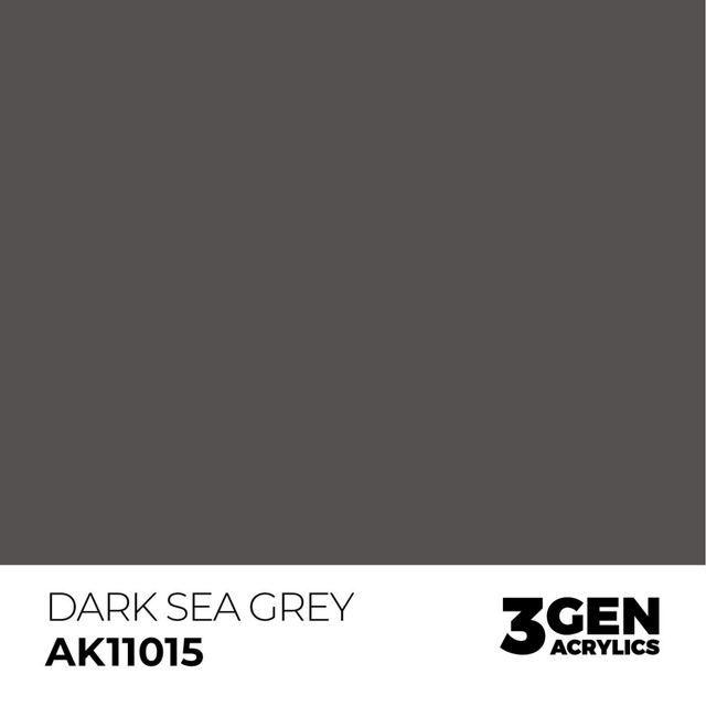 3rd Gen. Acrylics 15 Dark Sea Grey