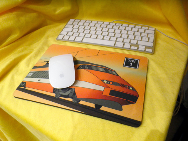 Tapis de souris TGV
