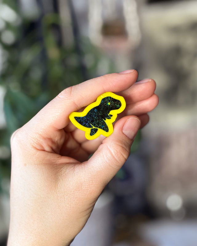 Przypinka tyranozaur