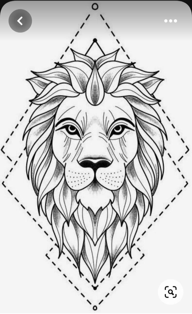 Gravure Lion