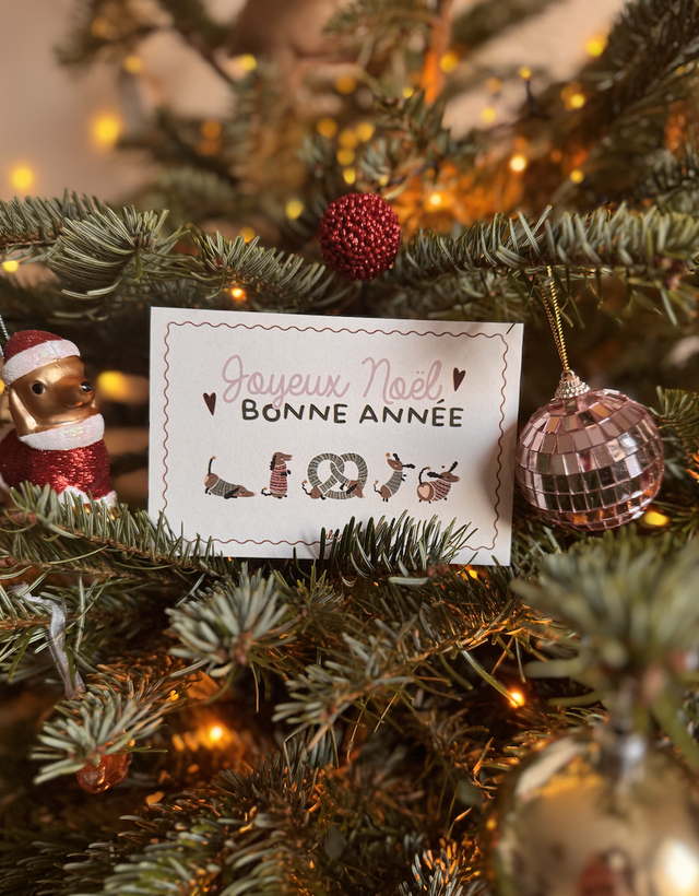 Carte de Noël - Joyeux Noël et Bonne année 🎄