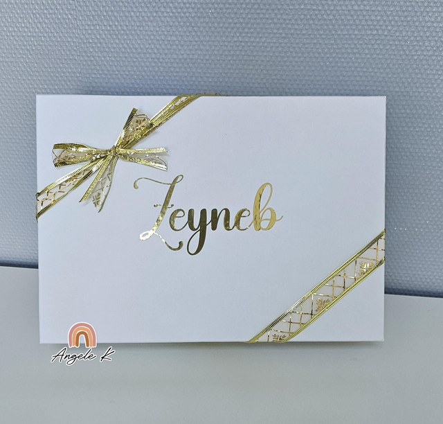 Boite personnalisée 