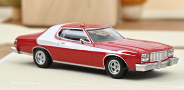 Ford Grand Torino 1:43 rot / weiss Norev Jet Car 