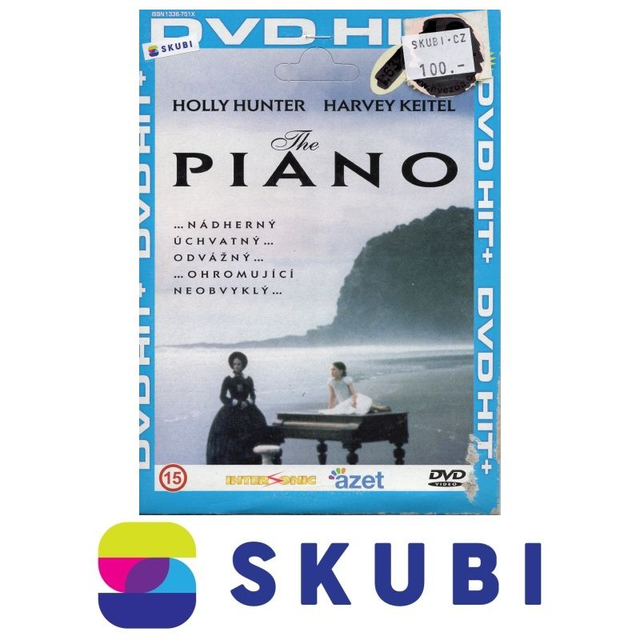 DVD Piano / The Piano - česky, anglicky