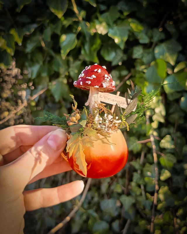 Calice enchanté - Sculpture fantastique