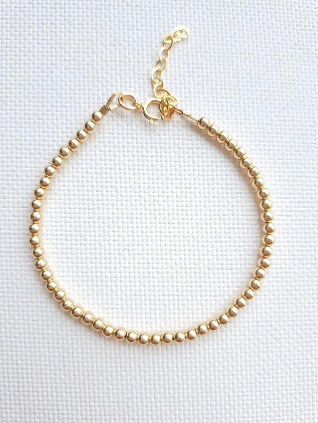 SOLEYA 3mm gold-filled - bracelet 