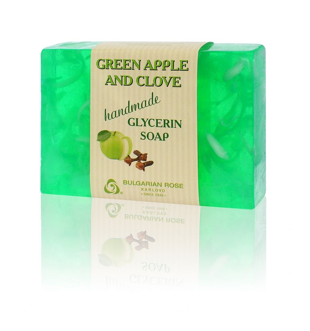 Jabón de glicerina Manzana Verde y Clavo 70 g