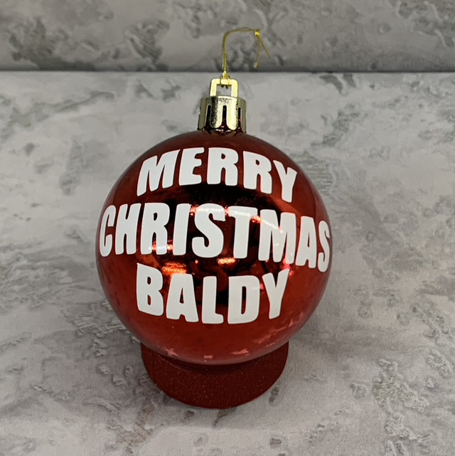 Naughty baubles medium sized 
