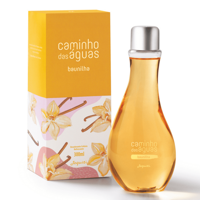 Desodorante Colônia Refrescante Caminho das Águas Baunilha - 300 ml. 