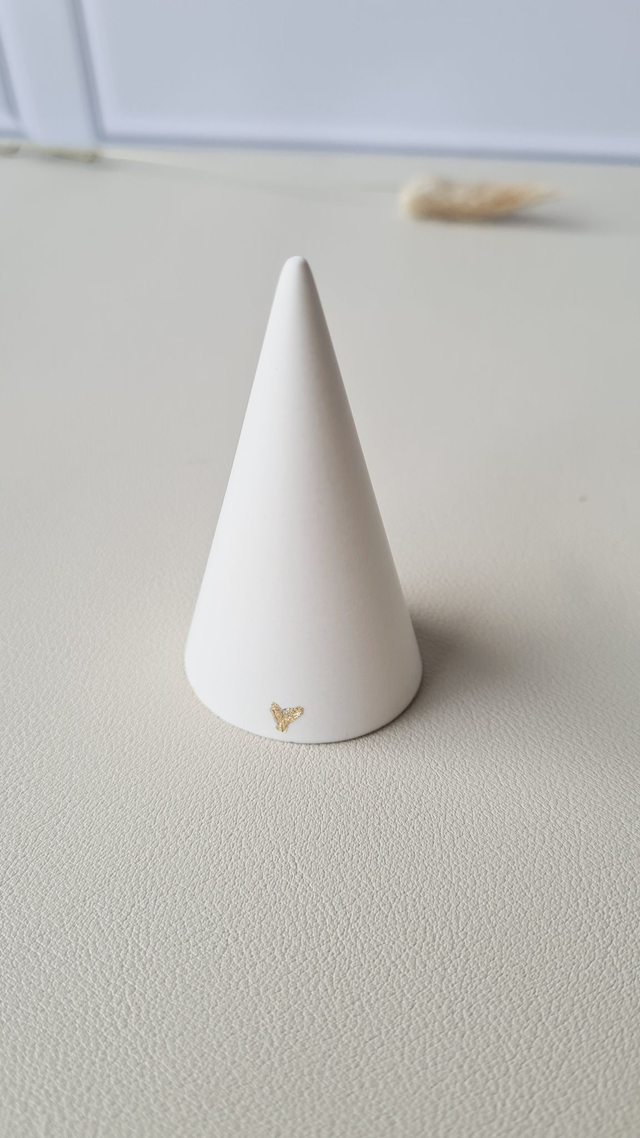 Porte-bague Cime blanc