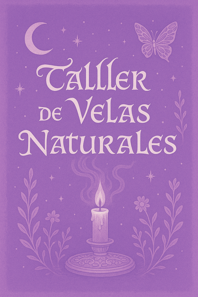 TALLER DE VELAS NATURALES PRESENCIAL