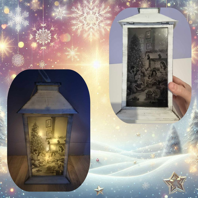 Lanterne de noël (4ème modèle)