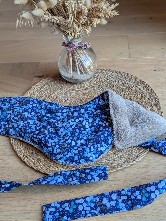 Bouillotte sèche avec sangles