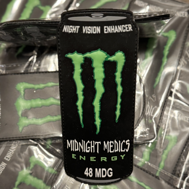 NEW! MIDNIGHT MEDICS energy drink patch