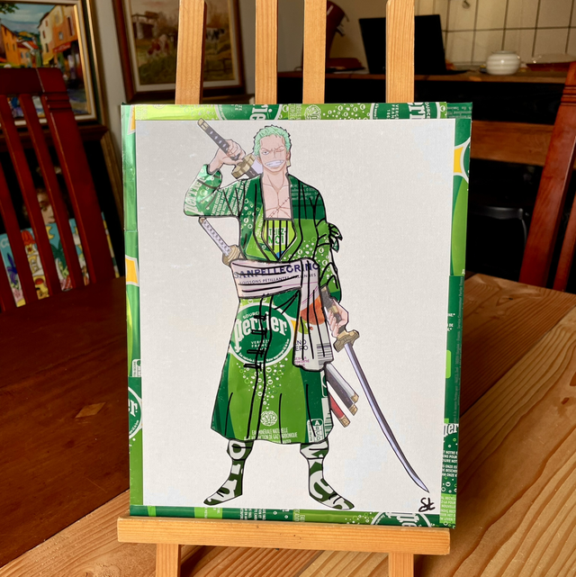 Tableau Zoro one piece 