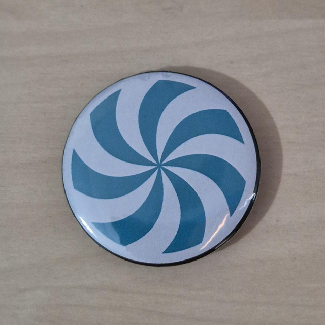 Button: Starlight Express - Blue Lightning