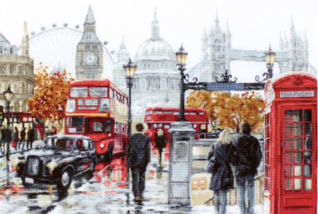 London Cross Stitch kit by Luca-S