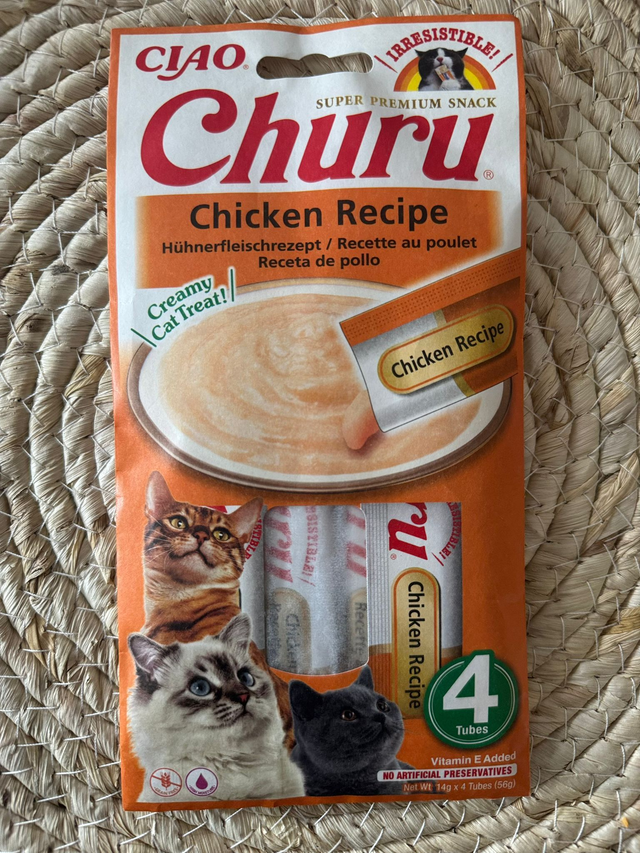 CIAO Churu friandises au poulet pour chats