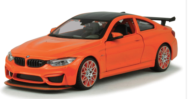 BMW M4 GTS Maisto Orange 1:24