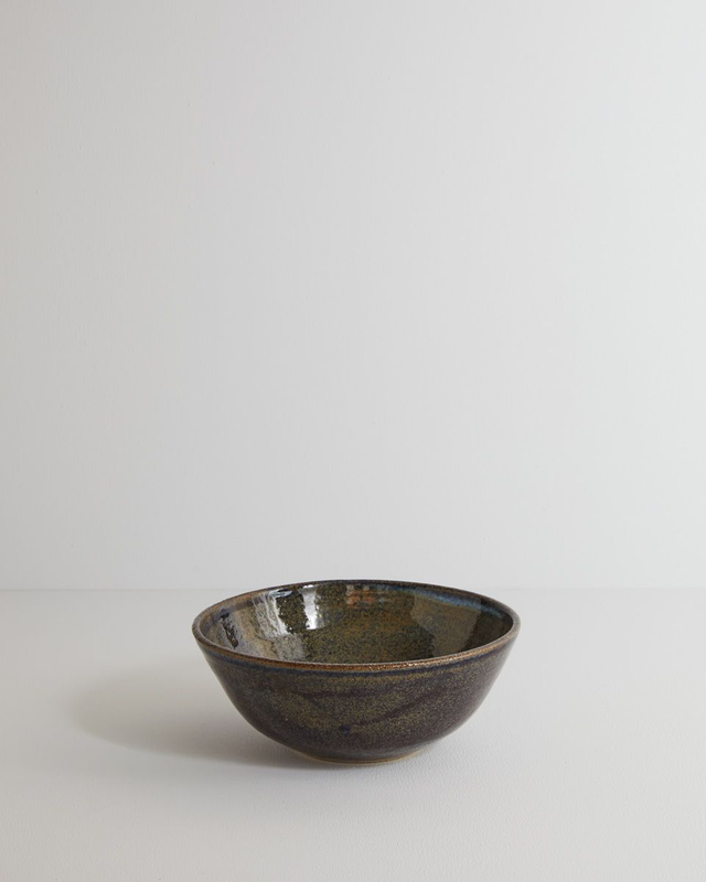 Cereal bowl in blue mist