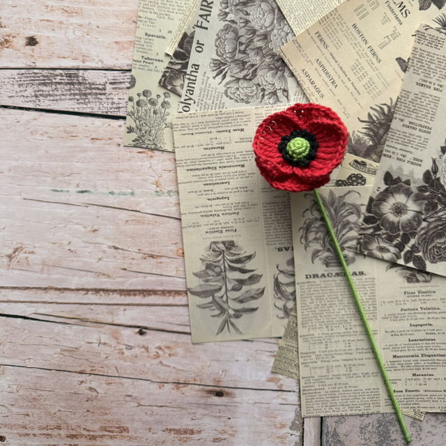 Coquelicot moyen (personnalisable pour créer votre bouquet)