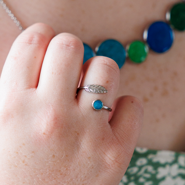 Leaf Wrap Ring