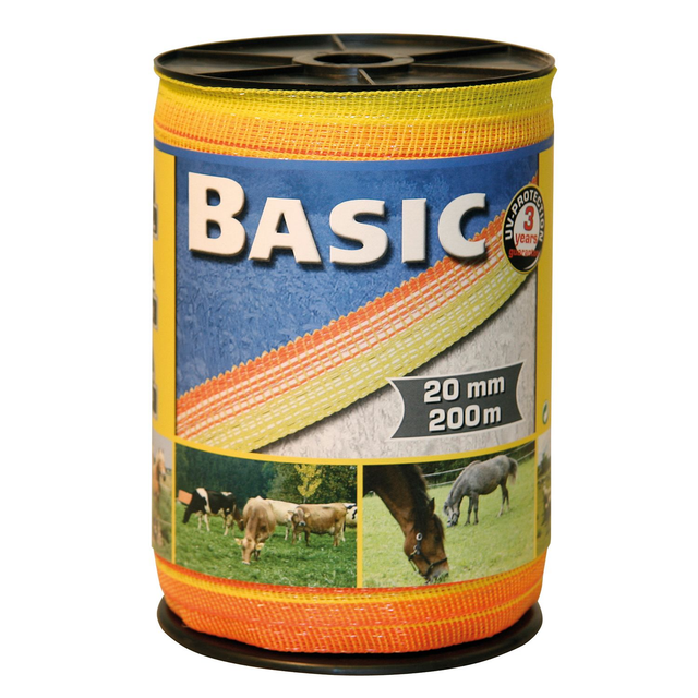 Corral Basic Fence Tape Orange 200M X 20CM