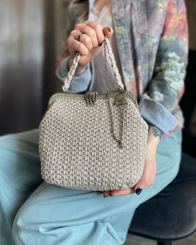 Sac à main Joséphine Beige