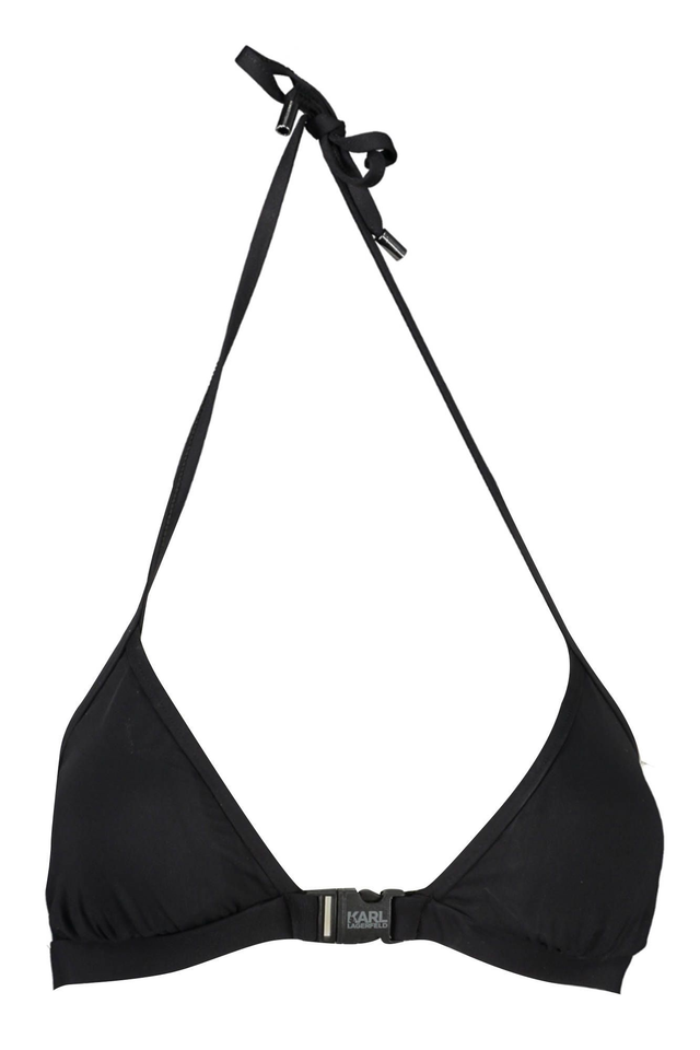 KARL LAGERFELD BEACHWEAR COSTUME PARTE SOPRA DONNA NERO
