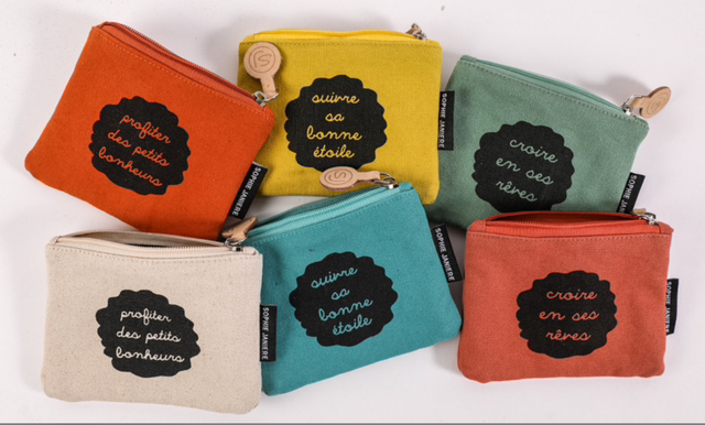 Porte monnaie rectangulaire 