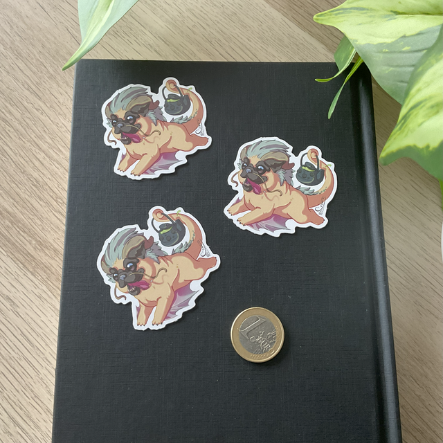 Pegatina - Dragón del te