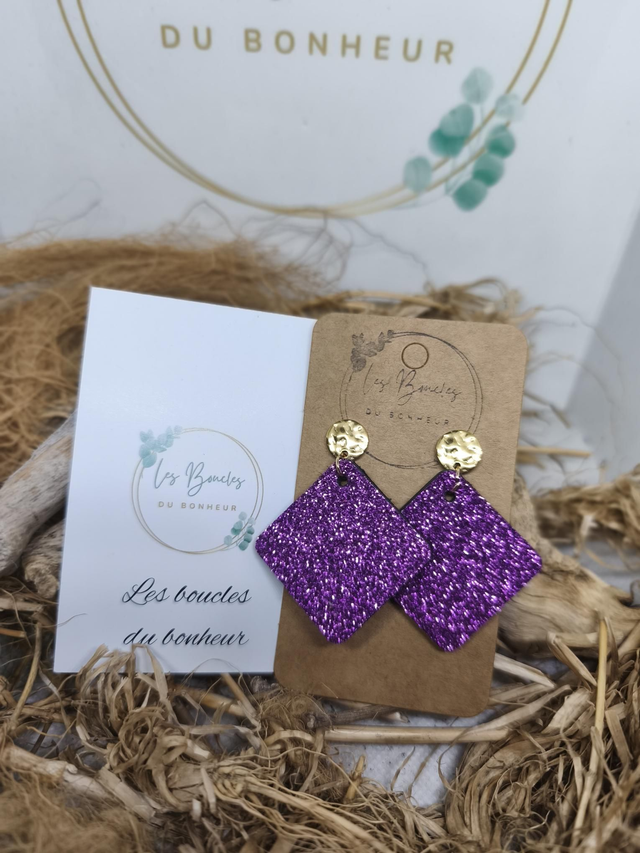 Boucles d&#039;oreilles Mini chouquette chou030