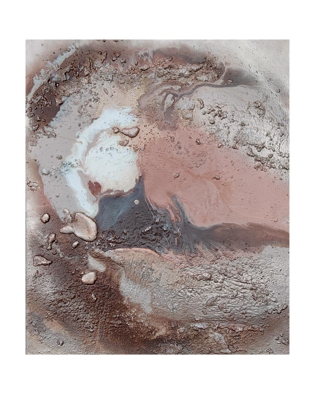 &quot;Earth, can you hear me? 1&quot; - 46 x 55 cm