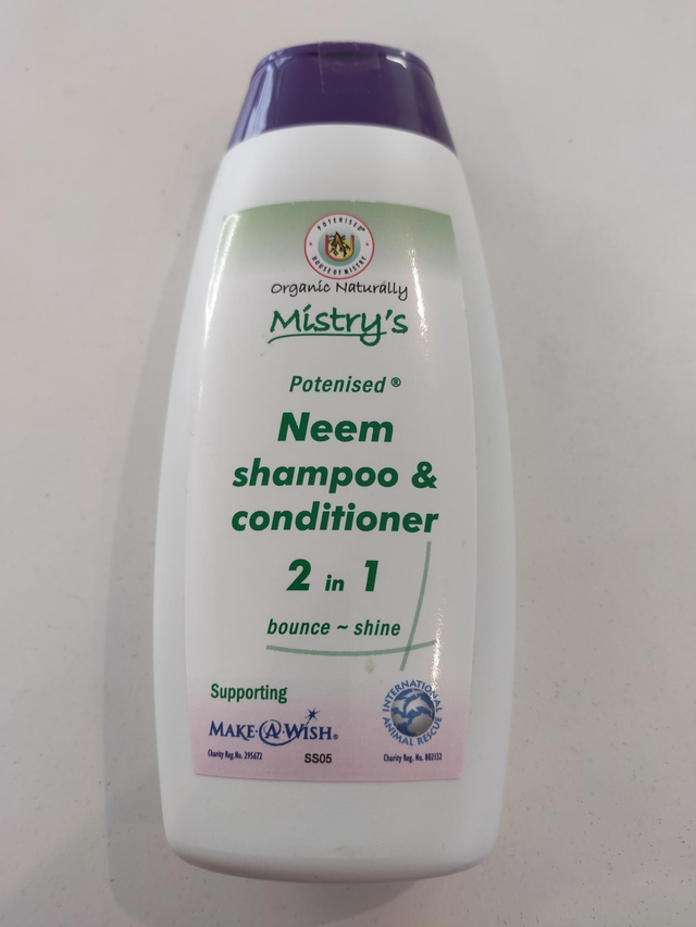 Mistrys Neem 2 in 1 Shampoo and Conditioner 200ml 16825