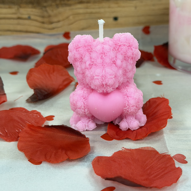 🧸🕯️ Bougie ourson parfu