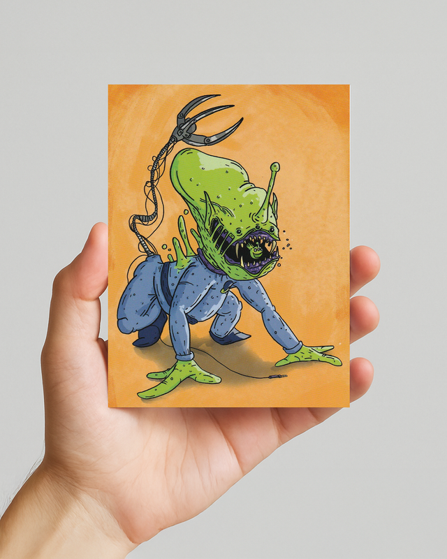 Alien | CLASSIC collectie | A6 Kaart