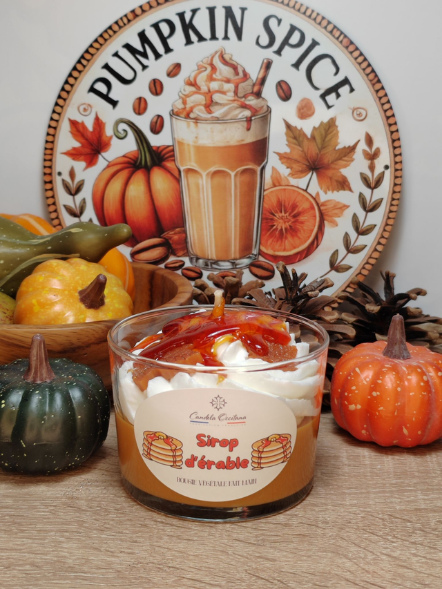 Bougie - Sirop d'érable
