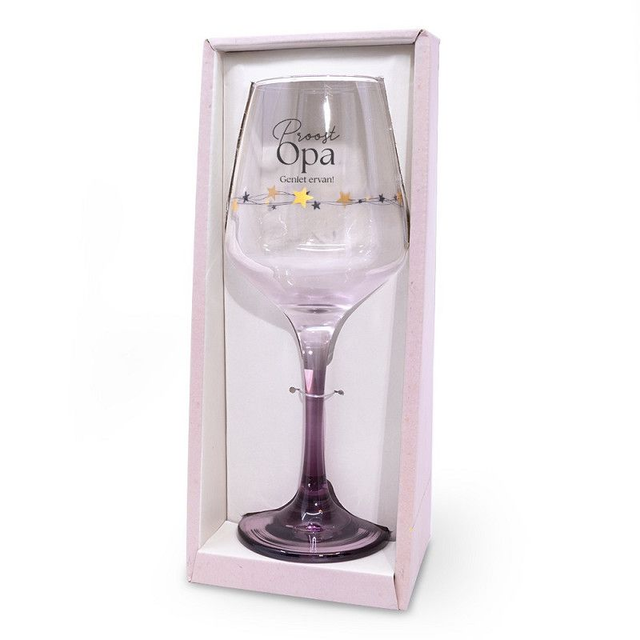 Wijn glas - Opa