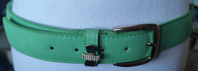 Ceinture vert clair 90 cm 