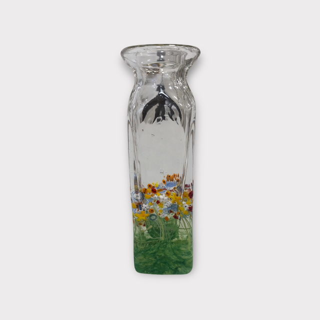 Markblomst vase #4 multi, Vennebjerg Glaspusteri
