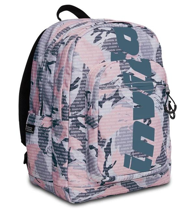 Zaino Invicta "Jelek Logo" FANTASY ROSA   38 LT
