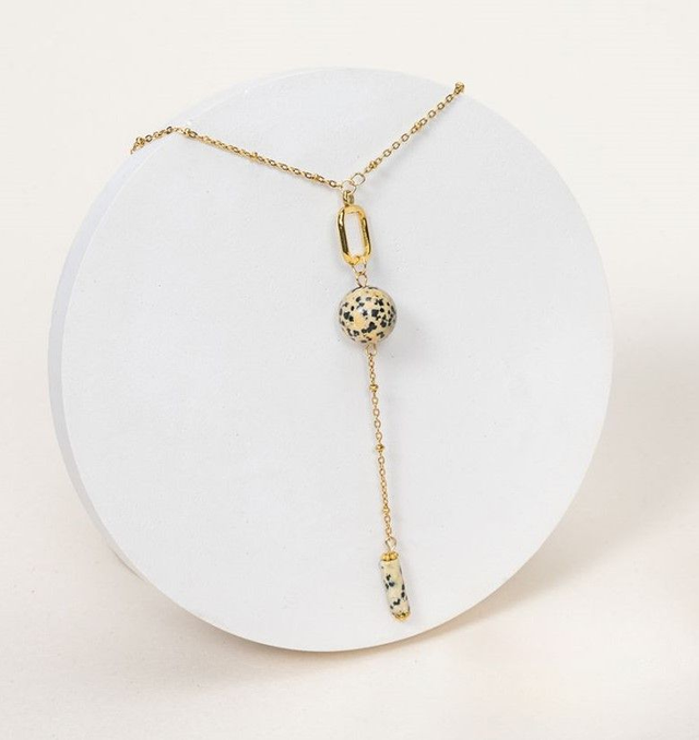 Collier Jaspe Dalmatien