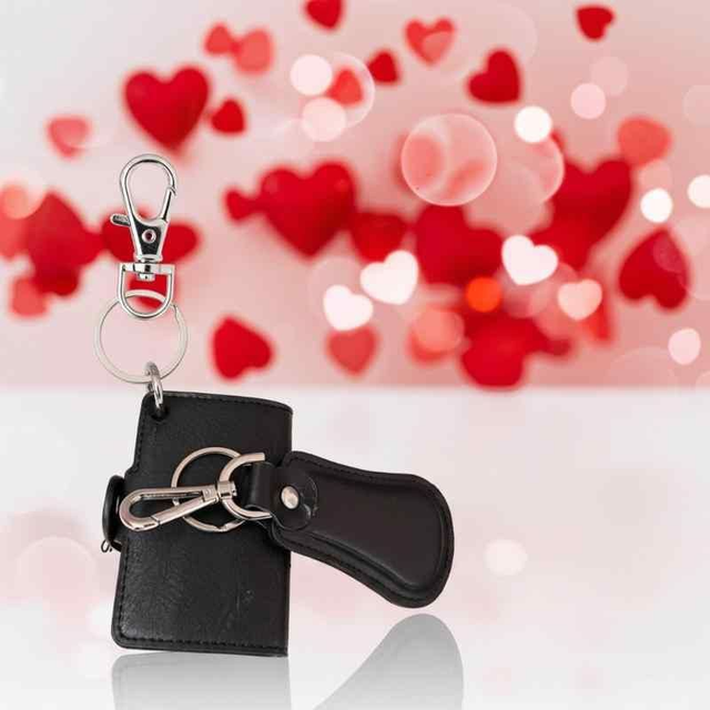 Men’s Valentine’s Wallet with Magnetic Closure – Single &amp; Double Card Holder