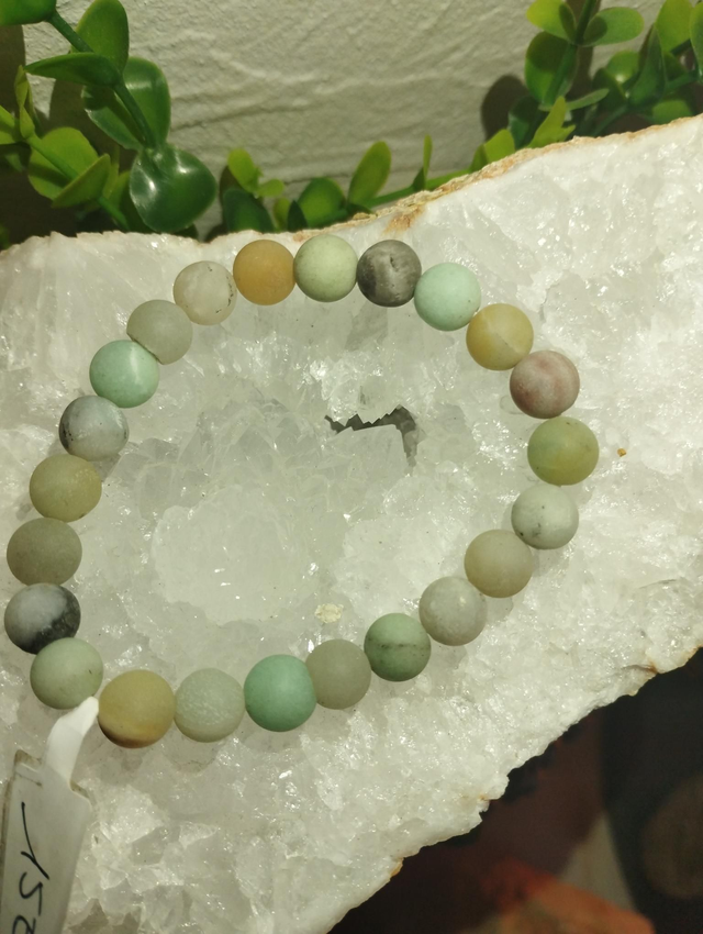 Bracelet Amazonite Multicolore 8mm