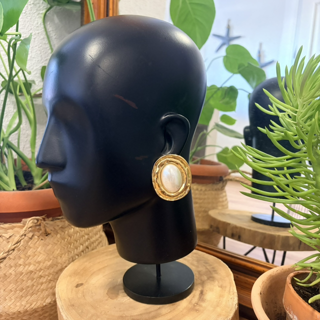 Pendiente Aura Nacarada 